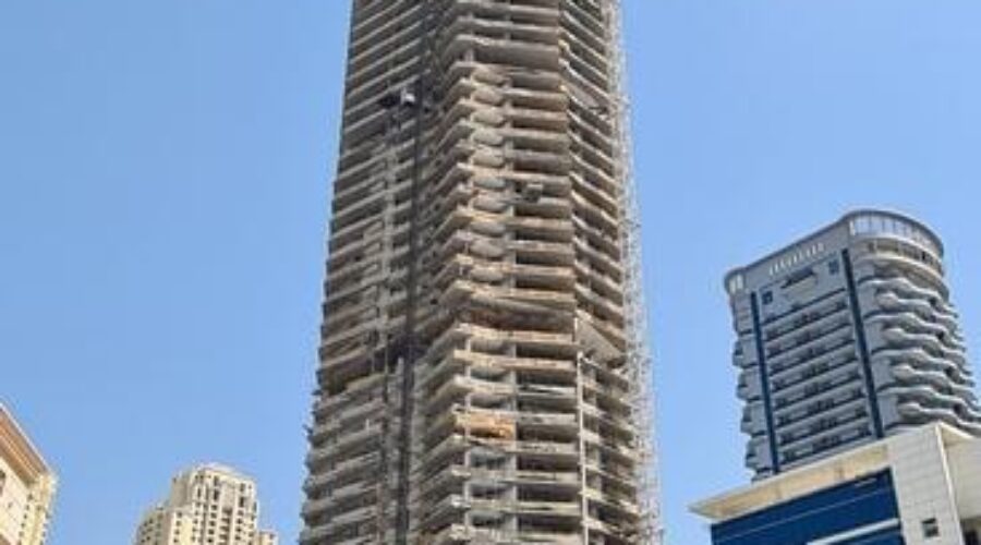 Stella Maris Tower finalized installation
